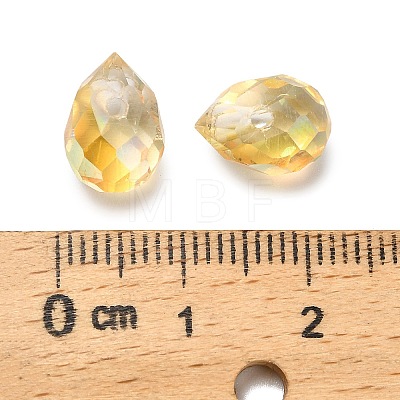 Transparent Glass Pendants GLAA-P070-A10-1