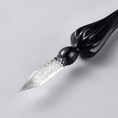 Handmade Glass Dip Pen AJEW-WH0121-43A-1