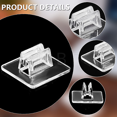  Transparent Plastic Card Holder ODIS-NB0001-37B-1