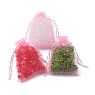 Organza Gift Bags with Drawstring X1-OP-R016-9x12cm-02-1