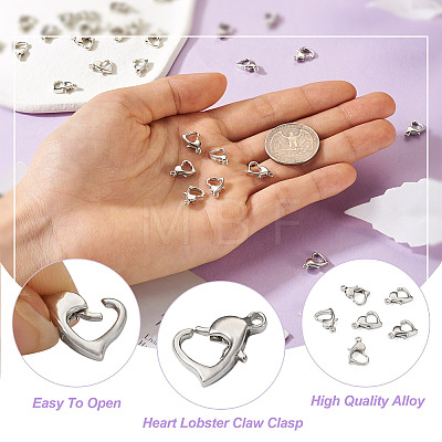 Alloy Lobster Claw Clasps FIND-TAG0001-03P-1