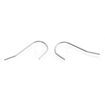 201 Stainless Steel Earring Hooks. Ear Wire STAS-O137-25P-B-1