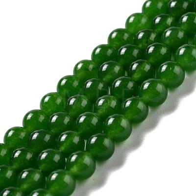 Natural & Dyed Malaysia Jade Bead Strands X-G-A146-6mm-A28-1