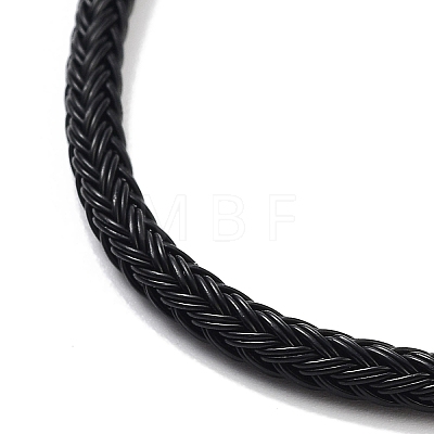 Braided Steel Wire Bracelets Making BJEW-H610-02G-07-1