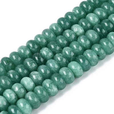 Natural White Jade Beads Strands G-Q613-01F-11-1