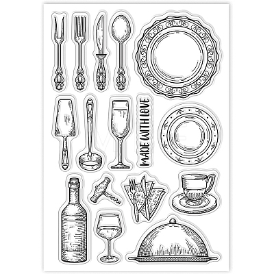 PVC Plastic Stamps DIY-WH0167-57-0071-1