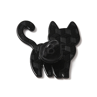 Cat Shape Enamel Pins JEWB-P039-01EB-06-1