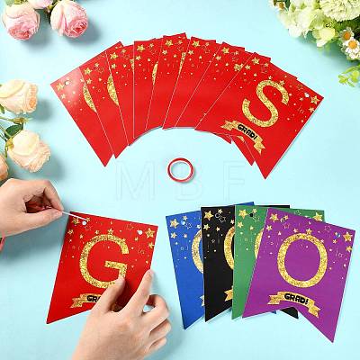 Congrats Grad Paper Hanging Banner TH-FZCC84D-01B-03-1