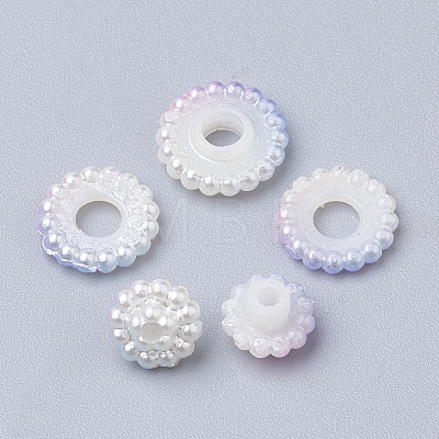 Imitation Pearl Acrylic Beads OACR-T004-12mm-11-1