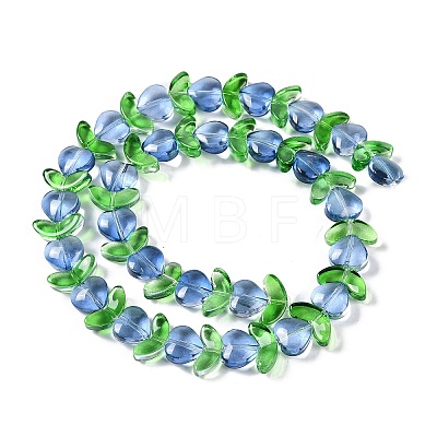 Transparent Glass Beads Strands GLAA-B021-04A-1