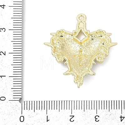 Alloy Enamel Pendants PALLOY-R151-69G-01-1