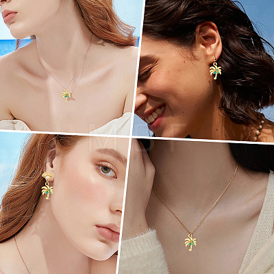 10Pcs Brass Micro Pave Cubic Zirconia Pendants KK-BBC0027-94-1