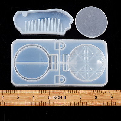 DIY Comb Silicone Molds Kits DIY-TA0008-34-1