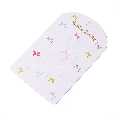 Paper Hair Clip Display Cards CDIS-F005-04A-1