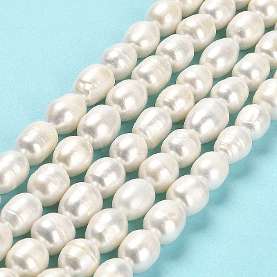 Natural Cultured Freshwater Pearl Beads Strands PEAR-E016-081-1
