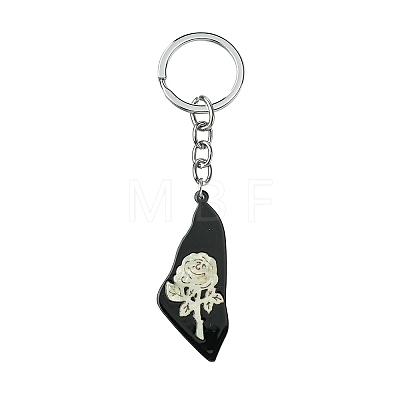 Acrylic & Shell Keychains KEYC-YW00009-12-1