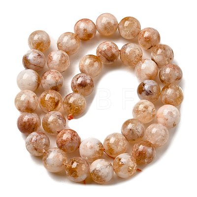 Heated Natural Citrine Beads Strands G-S362-105D-1