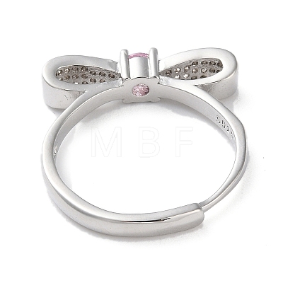 Adjustable Brass with Cubic Zirconia Rings RJEW-B056-08-1
