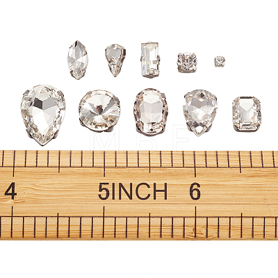 Sew on Glass Rhinestone RGLA-TA0001-02-1