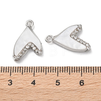 Rack Plating Alloy Acrylic  Pendants FIND-M038-13P-1