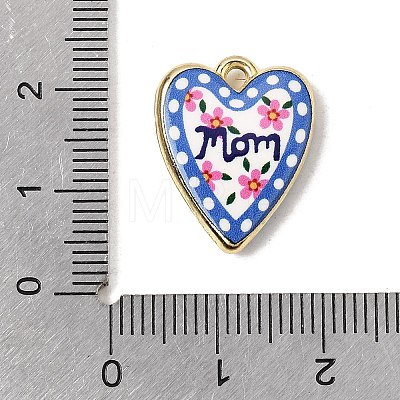 Printed Alloy Pendants ENAM-F160-07A-G-1