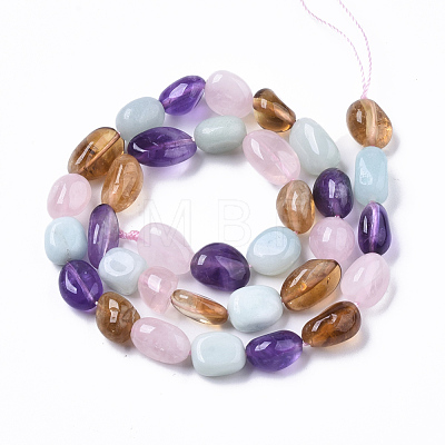 Natural Gemstone Beads Strands G-R465-46-1