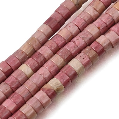 Natural Rhodonite Beads Strands GG-CBA8682-B04-1