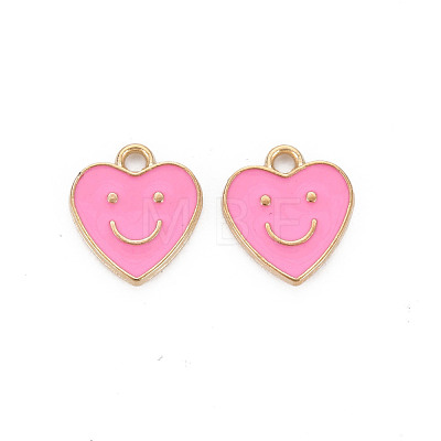 Alloy Enamel Charms ENAM-T016-12D-RS-1