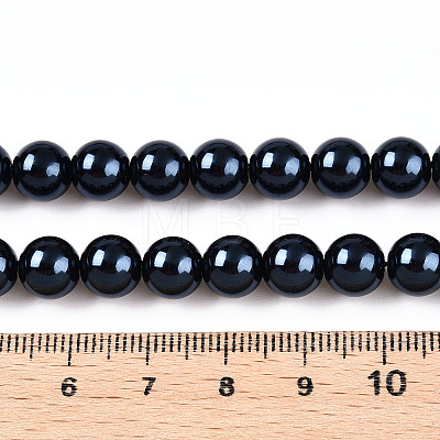 Glass Pearl Beads Strands HY-G002-01D-08-1