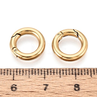 304 Stainless Steel Spring Gate Rings STAS-N115-70G-1