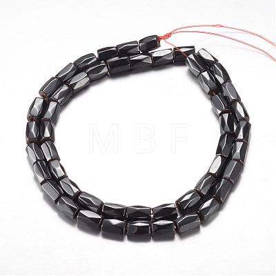 Magnetic Synthetic Hematite Bead Strands G-A164-10-1