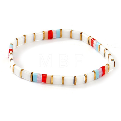 Glass Seed Beads Stretch Bracelets for Women MI7337-6-1