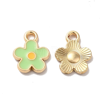 Alloy Enamel Charms ENAM-D043-02G-06-1