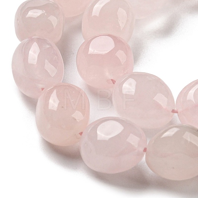 Natural Rose Quartz Beads Strands G-C038-02A-06-1