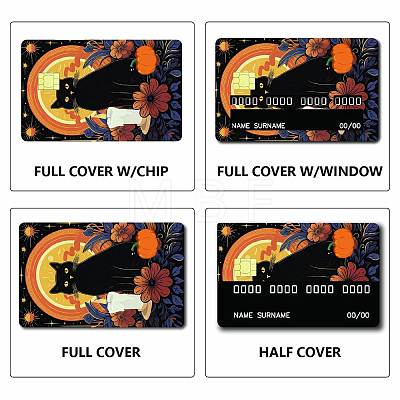 PVC Plastic Waterproof Card Stickers DIY-WH0432-122-1