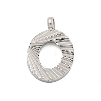 304 Stainless Steel Charms STAS-G345-01P-O-1