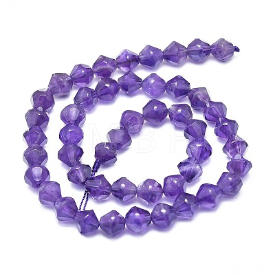 Natural Amethyst Beads Strands G-F715-016-1