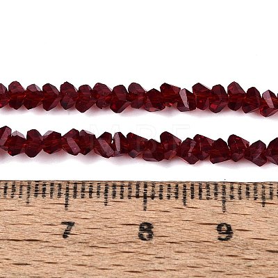 Transparent Glass Beads Strands GLAA-N018-3mm-28-1