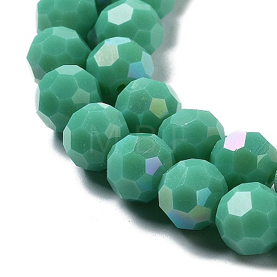 Opaque Glass Beads Strands EGLA-A035-P8mm-L13-1