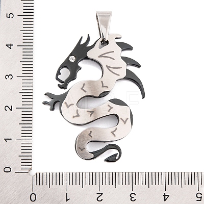 304 Stainless Steel Pendants STAS-K283-03EB-1