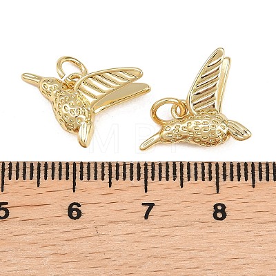 Rack Plating Brass Pendants KK-E275-10G-1