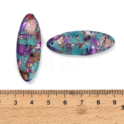 Dyed Synthetic Imperial Jasper Pendants GG-CBAA20A-09E-1