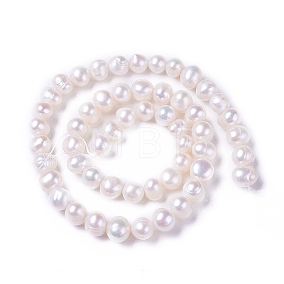 Natural Cultured Freshwater Pearl Beads Strands PEAR-L021-17A-01A-1
