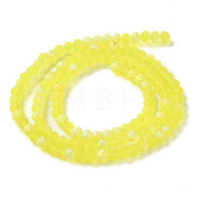 Transparent Glass Beads Strands EGLA-A044-T1mm-MB29-1