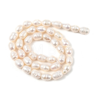 Natural Cultured Freshwater Pearl Beads Strands PEAR-I007-01C-05A-1