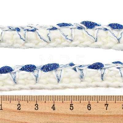 Two Tone Polyester Crochet Lace Trim OCOR-Q058-01-1