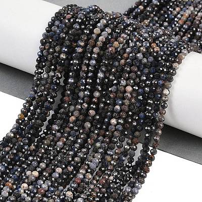 Natural Sapphire Beads Strands G-F782-B01C-02-1