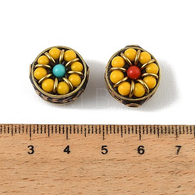 Handmade Polymer Clay Indonesia Beads PY-CBAAA14-05C-1