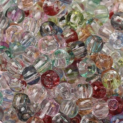 Transparent Colours Glass Round Beads SEED-F006-05A-08-1