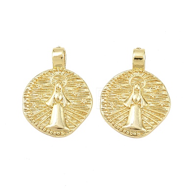 Brass Pendants KK-H093-06G-1